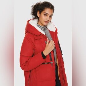 Orolay women’s down jacket size M red